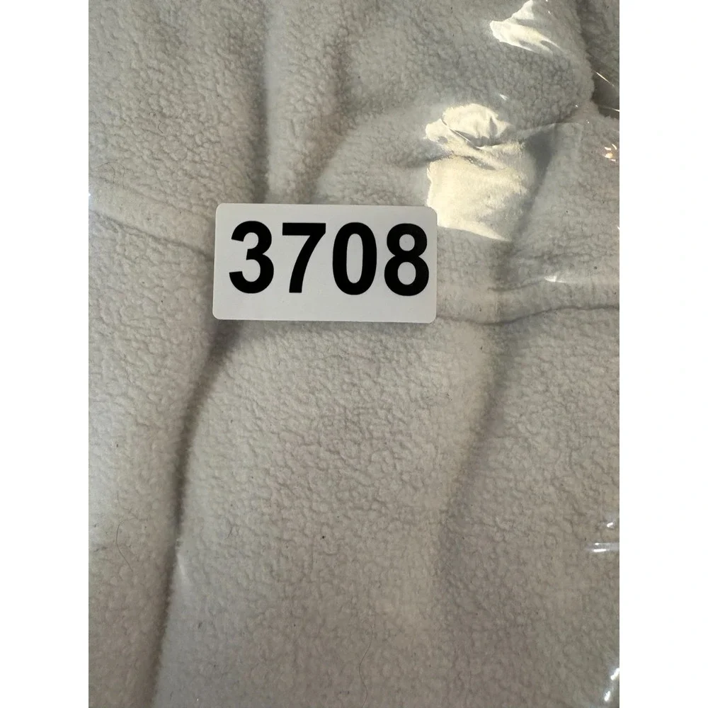 The North Face‎ Full Zip Fleece Jacket Girls White Logo Zipper Pockets XL